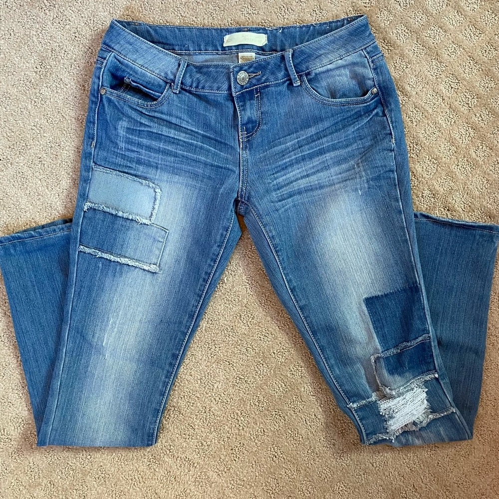 Almost Famous Premium boho patchwork jeans 9 - image 1